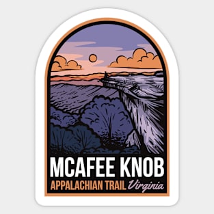 McAfee Knob Appalachian Trail Sticker